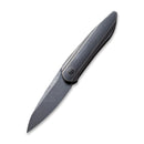 WEKNIFE Black Void Opus Front Flipper Knife Titanium & G10 Handle (2.84" CPM 20CV Blade) 2010D