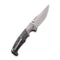 WEKNIFE Blocao Thumb Stud Knife Titanium With Carbon Fiber Inlay (4.21" CPM S35VN Blade) 920A