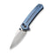 WEKNIFE Culex Flipper & Thumb Stud & Button Lock Knife Titanium Handle (2.97" CPM 20CV Blade) WE21026B-4
