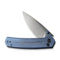 WEKNIFE Culex Flipper & Thumb Stud & Button Lock Knife Titanium Handle (2.97" CPM 20CV Blade) WE21026B-4