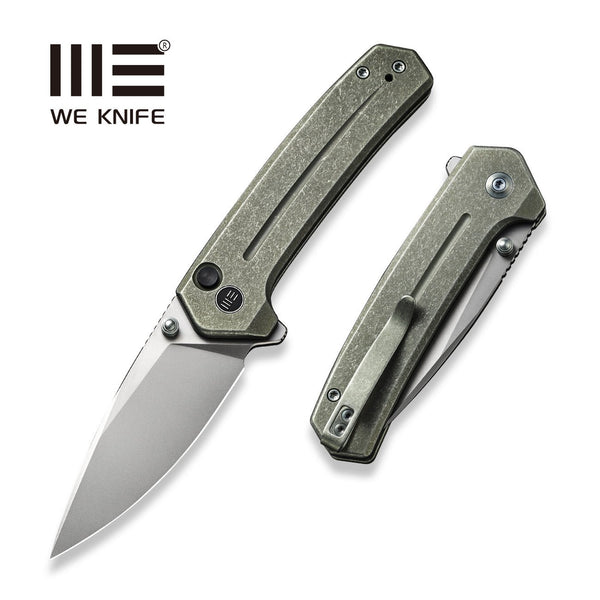 WEKNIFE Culex Flipper & Thumb Stud & Button Lock Knife Titanium