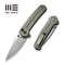 WEKNIFE Culex Flipper & Thumb Stud Knife Titanium Handle (2.97" CPM 20CV Blade) WE21026B-5