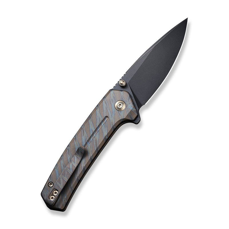 WEKNIFE Culex Flipper & Thumb Stud & Button Lock Knife Titanium Handle (2.97" CPM 20CV Blade) WE21026B-7