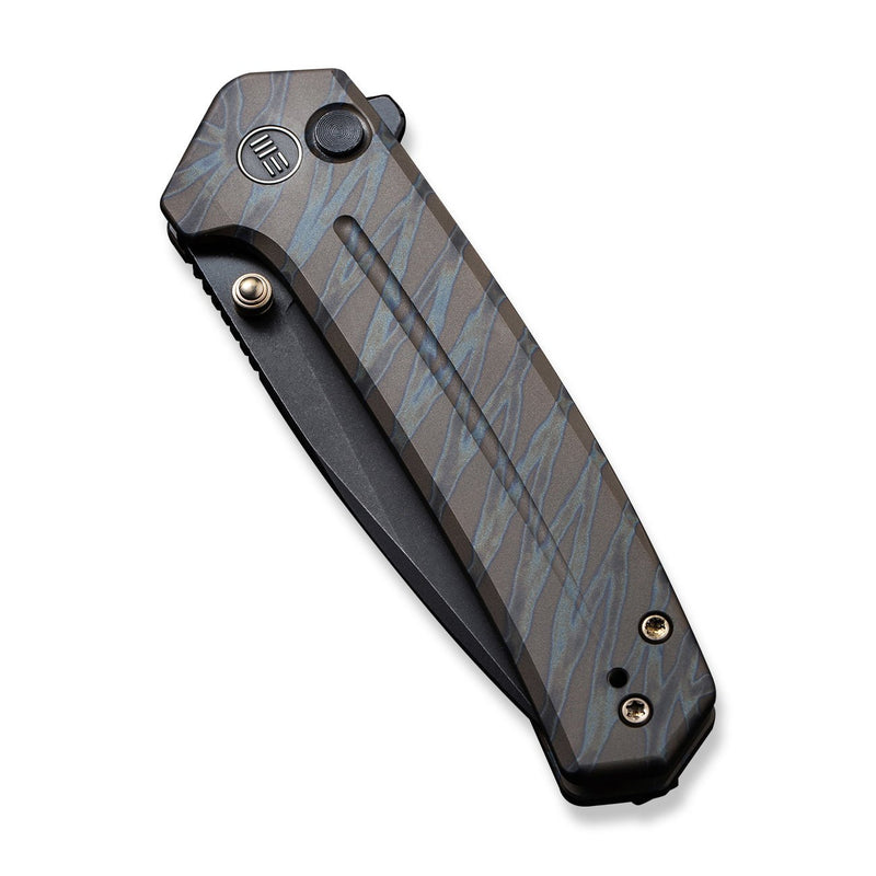 WEKNIFE Culex Flipper & Thumb Stud & Button Lock Knife Titanium Handle (2.97" CPM 20CV Blade) WE21026B-7