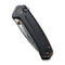 WEKNIFE Culex Thumb Stud And Flipper Knife Titanium Handle (2.97" Damasteel Blade) | Freeshipping - We Knife