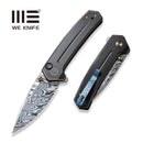 WEKNIFE Culex Thumb Stud And Flipper Knife Titanium Handle (2.97" Damasteel Blade) | Freeshipping - We Knife