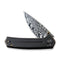 WEKNIFE Culex Thumb Stud And Flipper Knife Titanium Handle (2.97" Damasteel Blade) | Freeshipping - We Knife