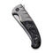 WEKNIFE Curvaceous saber Flipper Knife Titanium Handle With Carbon Fiber Inlay (3.70" CPM 20CV Blade) | Freeshipping - We Knife