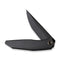 WEKNIFE Cybernetic Top Flipper Knife Black Titanium Handle (3.91" Black Stonewashed CPM 20CV Blade) WE22033-1