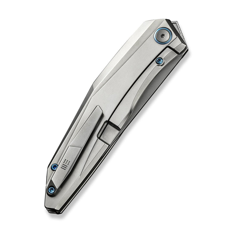 WEKNIFE Cybernetic Top Flipper Knife Titanium Handle CPM