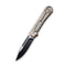 WEKNIFE Double Helix Slide Lock Knife Titanium Handle (3.3" S35VN Blade) | Freeshipping - We Knife
