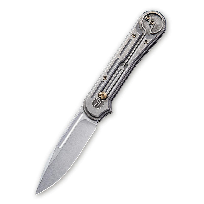 WEKNIFE Double Helix Slide Lock Knife Titanium Handle (3.3" S35VN Blade) | Freeshipping - We Knife