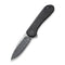 WEKNIFE Elementum Flipper Knife Titanium Handle (2.96" Damasteel Blade) | Freeshipping - We Knife