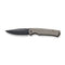 WEKNIFE Evoke Thumb Stud & Front Flipper Knife Titanium Handle (3.48" CPM 20CV) WE21046-2