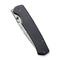 WEKNIFE Evoke Thumb Stud & Front Flipper Knife Titanium Handle (3.48" Hakkapella Damasteel) WE21046-DS1