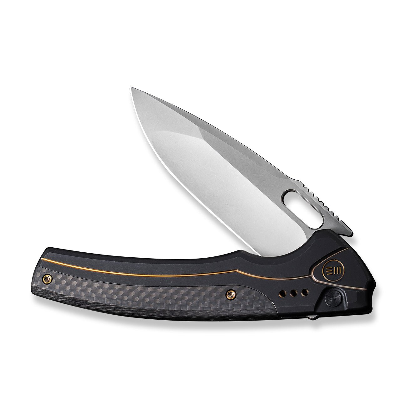 WEKNIFE Exciton Flipper & Button Lock Knife Titanium Handle & CPM 20CV ...