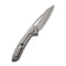 WEKNIFE Fornix Flipper Knife Titanium Handle (3.48" CPM 20CV Blade) 2016A