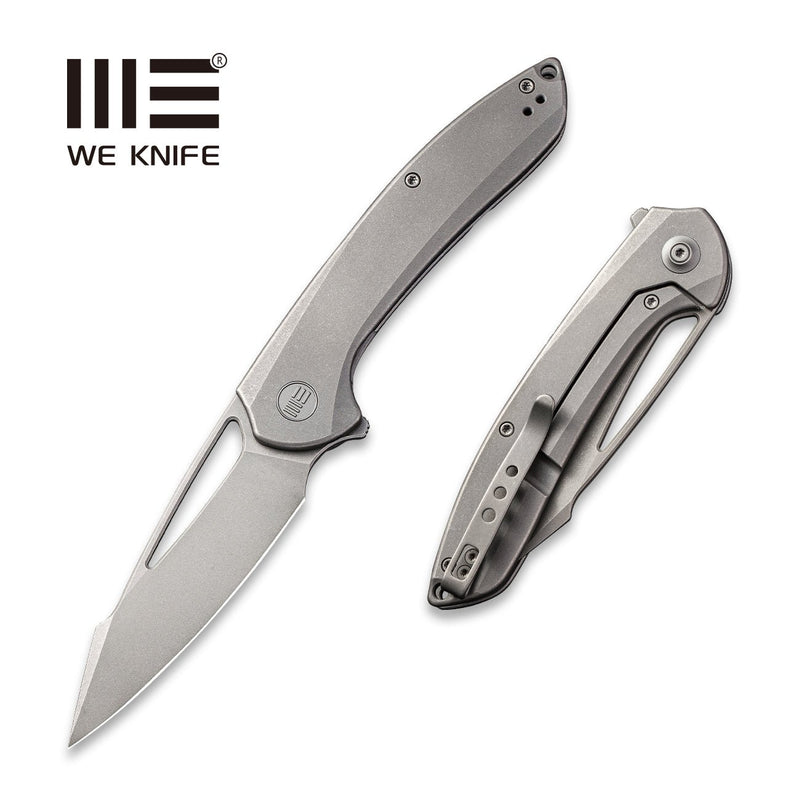 WEKNIFE Fornix Flipper Knife Titanium Handle (3.48" CPM 20CV Blade) 2016A