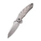 WEKNIFE Hecate Flipper Knife Titanium Handle (3.81" CPM 20CV Blade) 922A