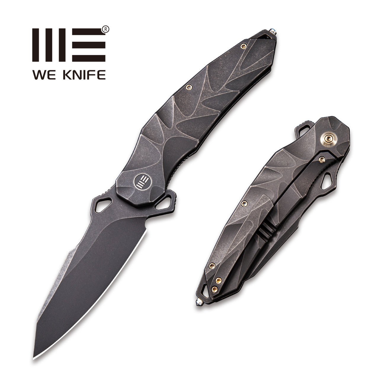 WEKNIFE Hecate Flipper Knife Titanium Handle (3.81