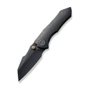 WEKNIFE High-Fin Thumb Stud Knife Titanium Handle (2.98" CPM 20CV Blade) WE22005-1