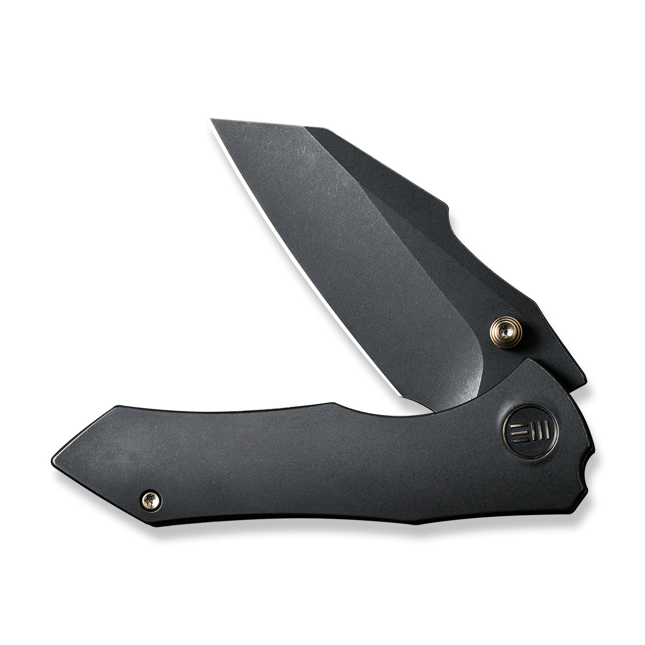 WEKNIFE High-Fin Thumb Stud Knife - Titanium Handle CPM 20CV Blade – We ...