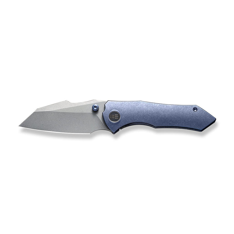 WE Knife Co. High-Fin Knife Flamed Ti (3 Gray) - Blade HQ