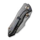 WEKNIFE High-Fin Thumb Stud Knife Titanium Handle (2.98" CPM 20CV Blade) WE22005-4