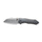 WEKNIFE High-Fin Thumb Stud Knife Titanium Handle (2.98" CPM 20CV Blade) WE22005-4