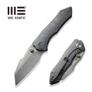 WEKNIFE High-Fin Thumb Stud Knife Titanium Handle (2.98" CPM 20CV Blade) WE22005-4