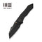 WEKNIFE High-Fin Thumb Stud Knife Titanium Handle (2.98" CPM 20CV Blade) WE22005-BST2