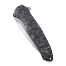 WEKNIFE Kitefin Flipper Knife Carbon Fiber With Titanium Lock Side Handle (3.24" CPM S35VN Blade) 2001A