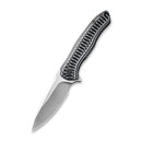 WEKNIFE Kitefin Flipper Knife G10 With Titanium Lock Side Handle (3.24" CPM S35VN Blade) 2001I