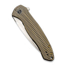 WEKNIFE Kitefin Flipper Knife Titanium Handle (3.24" CPM S35VN Blade) 2001C