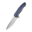 WEKNIFE Kitefin Flipper Knife Titanium Handle (3.24" CPM S35VN Blade) 2001D