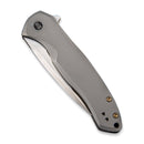 WEKNIFE Kitefin Flipper Knife Titanium Handle (3.24" CPM S35VN Blade) 2001H