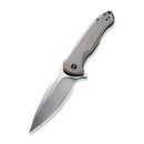 WEKNIFE Kitefin Flipper Knife Titanium Handle (3.24" CPM S35VN Blade) 2001H