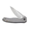 WEKNIFE Kitefin Flipper Knife Titanium Handle (3.24" CPM S35VN Blade) 2001H