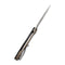WEKNIFE Kitefin LE Flipper Knife Carbon Fiber With Titanium Lock Side Handle (3.24" CPM 20CV Blade) 2009B