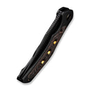 WEKNIFE  Magnetron Flipper Knife Titanium Handle With Carbon Fiber Inlay (3.76" CPM 20CV Blade) WE18058-3