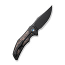 WEKNIFE  Magnetron Flipper Knife Titanium & Carbon Fiber Handle (3.76" CPM 20CV Blade) WE18058-3