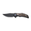 WEKNIFE  Magnetron Flipper Knife Titanium Handle With Carbon Fiber Inlay (3.76" CPM 20CV Blade) WE18058-3