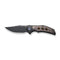 WEKNIFE  Magnetron Flipper Knife Titanium & Carbon Fiber Handle (3.76" CPM 20CV Blade) WE18058-3