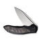 WEKNIFE Makani Flipper Knife Titanium Handle With Carbon Fiber Inlay (3.61" CPM 20CV Blade) WE21048B-1