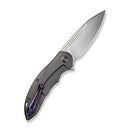 WEKNIFE Makani Flipper Knife Titanium Handle With Carbon Fiber Inlay (3.61" CPM 20CV Blade) WE21048B-2