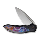 WEKNIFE Makani Flipper Knife Titanium Handle With Flamed Titanium Inlay (3.61" CPM 20CV Blade) WE21048B-3