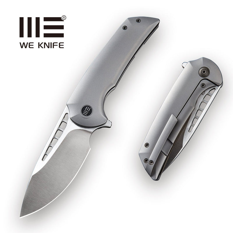 WEKNIFE Malice Flipper Knife Titanium Handle (3.45" M390 Blade) 911A