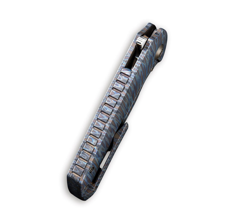 WEKNIFE Malice Flipper Knife Titanium Handle (3.45" M390 Blade) 911B