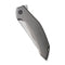 WEKNIFE Merata Flipper Knife Gray Titanium Handle (3.68" Hand Rubbed Satin CPM 20CV Blade) WE22008A-2