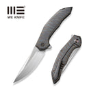 WEKNIFE Merata Flipper Knife Tiger Stripe Pattern Flamed Titanium Handle (3.68" Hand Rubbed Satin CPM 20CV Blade) WE22008A-3